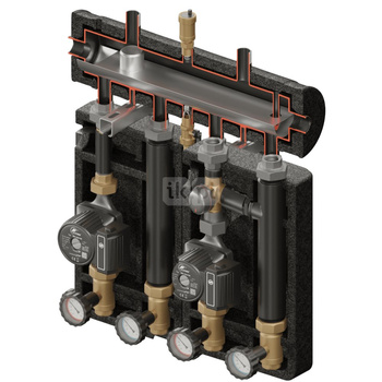 Kompania PRO 450 (SKE 2DC+ 55kW, UNI, VRG432, pompy DN25 DAB/LFP)