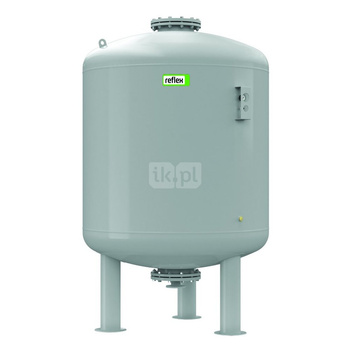 Naczynie wzbiorcze REFLEX G 5000, pojemność 5000 l, 6 bar / 120'C, kolor szary, do instalacji