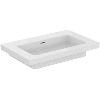 Umywalka podumywalkowa 810x510x150 mm, bez otworu na baterię, z przelewem - EXTRA