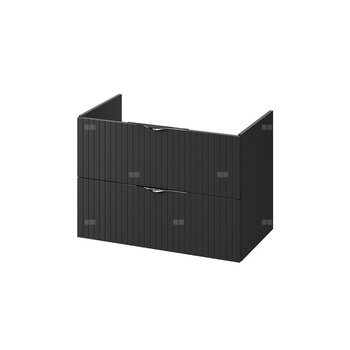 SZAFKA PODUMYW. TIRSO 80 CZARNY MAT DSM FSC MIX70% SGSCH-COC-007574