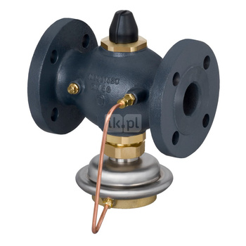 Regulator różnicy ciśnień z ograniczeniem przepływu AVQ PN25 40/20 /02 koł. zas./pow.