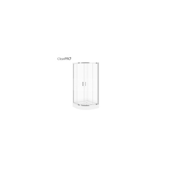 KABINA PRYSZNICOWA ARTECO PÓŁOKRĄGŁA 90X90X190 SZKŁO TRANSPARENTNE