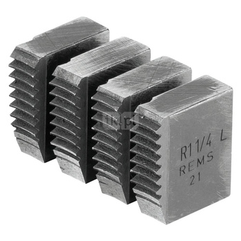 Noże gwintujące R 1 1/4 LH, Zestaw REMS