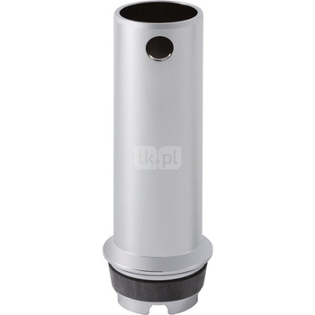 Króciec przelewowy Geberit z tworzywa sztucznego: Chrom błyszczący