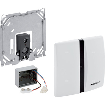 Zestaw adaptacyjny Geberit do pisuaru IR 12/24 V: Chrom matowy