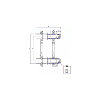 Rozdzielacz ogrzewania RUMET 70A 12 obwodowy