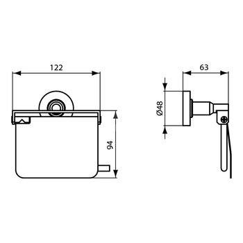 IOM UCHWYT NA PAPIER
