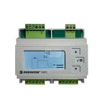 Sterownik Euroster E10PC pompy CO i zał. Źródła ciepła