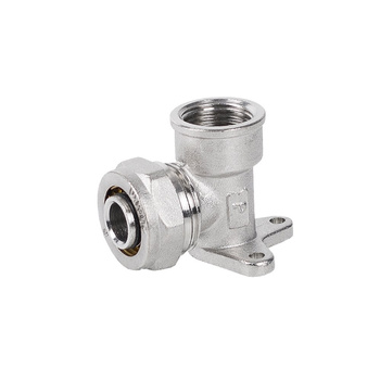 Kolano z mocowaniem PERFEXIM 707, mosiądz, 1/2 x 16 (GW x zw)