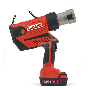 Zaciskarka RIDGID RP 350-B (akumulator litowo-jonowy) 12–108mm 18V + walizka + ładowarka + dodatkowy akumulator + szczęki V15-22-28