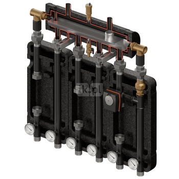Kompania 3D+ 7004 (SKE 2DC+ 55kW, 2xUNI, VRG432, siłownik ARA)