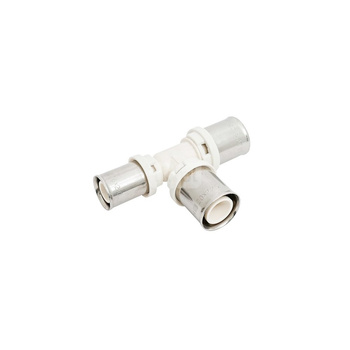 Trójnik QIK Zaprasowywany redukcja PPSU 32 mm x 26 mm x 32 mm (złącze zaprasowywane)