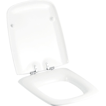 Deska sedesowa Geberit Cavelle: Wolne opadanie=Nie, Mocowanie=Z przodu, Biały / Błyszczący