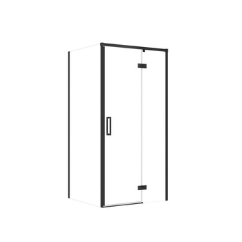 SET C111 KABINA LARGA ZAWIAS PRAWA CZARNA 100X80X195 SZK TRANS WIR