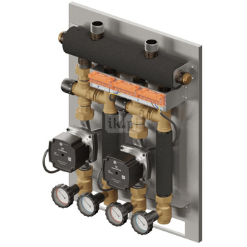 Eskadra 373 (KRE 2D+, 2 x z. mieszający termostatyczny, pompy DN15 Grundfos)