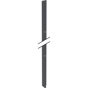 Uchwyt Geberit do wysokiej szafki, dolny: Czarny