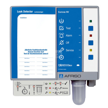 Podciśnieniowy detektor wycieku EUROVAC NV, metoda sucha, zbiorniki dwupłaszczowe