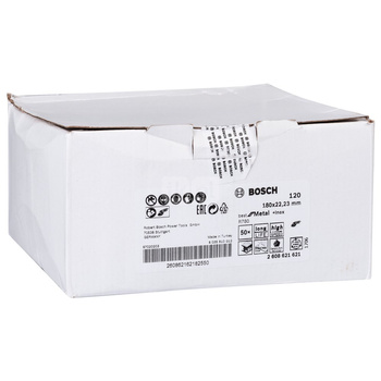 FIBRE-SANDING DISC BFM+I,180MM,G120