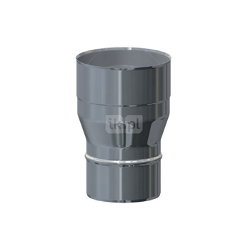 Redukcja stal nierdzewna MK ŻARY PR RDZI MKSZI fi100 x 150W mm do kanałów wentylacyjnych okrągłych