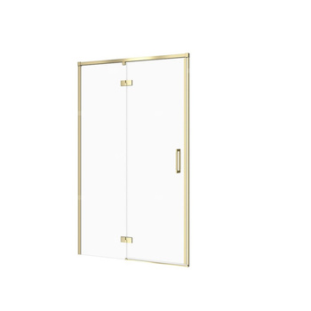 DRZWI NA ZAWIASACH KABINY PRYSZ LARGA ZŁOTA MAT 120X195 LEWE TRANS