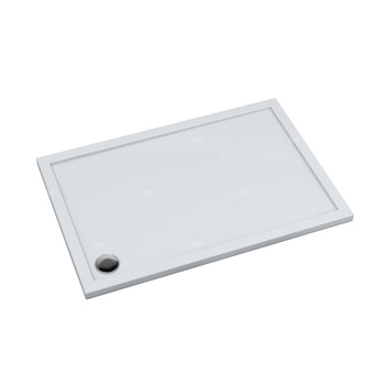 Schedpol Brodzik akrylowy Standard Plus Caspar New 80x90x4,5 cm, prostokątny