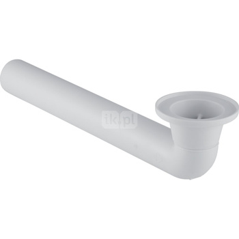 Kolano przyłączeniowe Geberit 90' z zaworem zestawu odpływowego: d=40mm, Biały-alpin