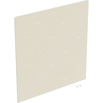 Drzwi do kwadratowej wysokiej szafki z jednymi drzwiami GEBERIT iCon, kol. sand wysoki połysk szer.450 mm