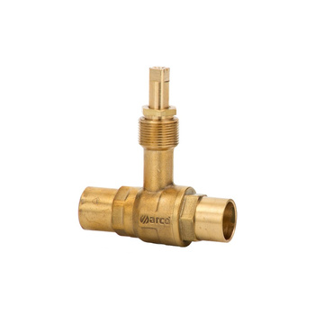 TEXAS zawór kulowy podtynkowy antykamienny, do wlutowania 15