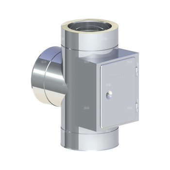 Trójnik 90' z wyczystką 210x140mm fi 130mm (1,0)