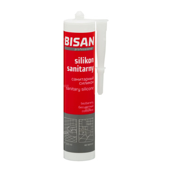 Silikon sanitarny bezbarwny 300ml (kartusz)