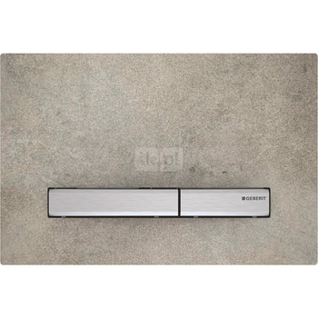 Przycisk uruchamiający Geberit Sigma50, przedni, imitacja betonu, prostokątny