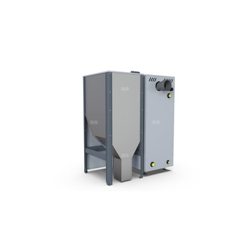 Kocioł na pellet VITECO HEAT NextPell Plus z palnikiem samoczyszczącym Defro zamontowanym od frontu 12 kW z zasobnikiem o pojemności 235 l