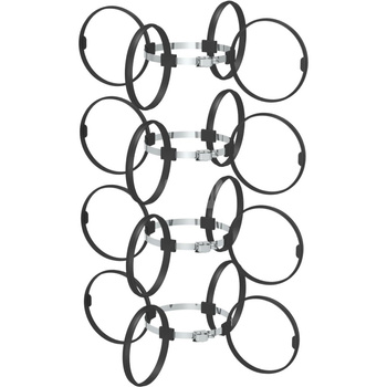 Zestaw 4 obejm montażowych pp-flex fi100mm