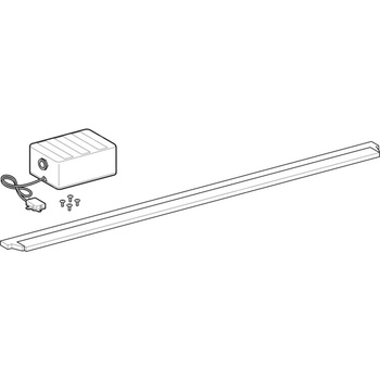 Zestaw listew oświetleniowych Geberit do dolnej szafki pod umywalkę: Szerokość umywalki=160cm