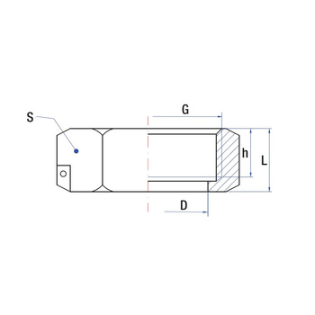 Nakrętka RUMET do łącznika wodomierza DN 25 G 5/4 mosiądz