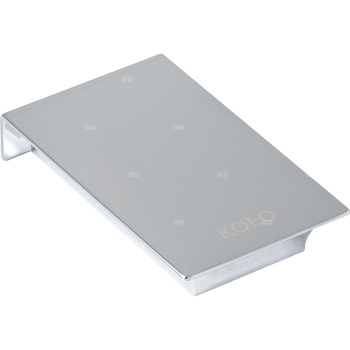 Uchwyt Koło Twins do szafki pod umywalkę, z logo: Chromowany