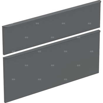 Zestaw frontów szuflad do szafki pod umywalkę GEBERIT, kol. lava matowy szer.900 mm