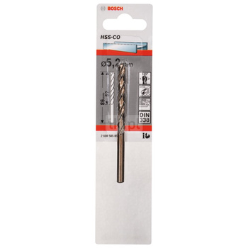 WIERTŁO STAND. HSS-CO 135'5,2/52MM