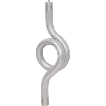 Rurka syfonowa spiralna, 2x G1/2'', PN25