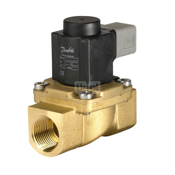 Zawór elektromagnetyczny EV225B, Funkcja: NC, G, 1, 6.000 m³/h, PTFE