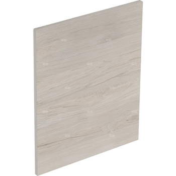 Drzwi do szafki pod umywalkę GEBERIT, kol. orzech włoski hickory jasny melamina, struktura drewna szer.500 mm