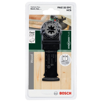 Brzeszczot HCS do cięcia wgłębnego StarlockPlus PAIZ 32 EPC, Wood 60 x 32 mm