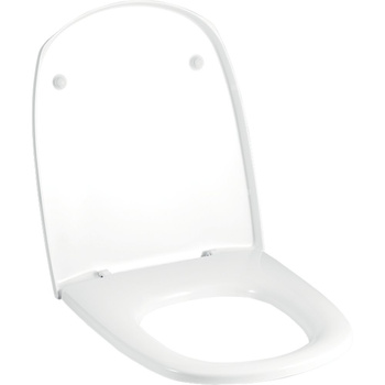 Deska sedesowa Geberit Vitelle: Wolne opadanie=Nie, Mocowanie=Od góry, Biały / Błyszczący