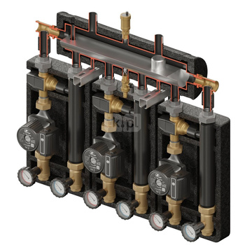Kompania PRO 3D+ 8333 (SKE 2DC+ 55kW, 3 x VTA322, pompy DN25 DAB/LFP)