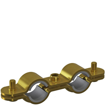 Obejma mocująca podwójna NICZUK UDGM 17-20 mm 18KPL (ocynk galwaniczny)