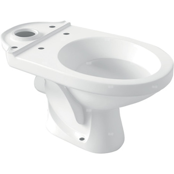 Stojąca miska WC Koło Solo do spłuczki nasadzanej, lejowa, wylot poziomy