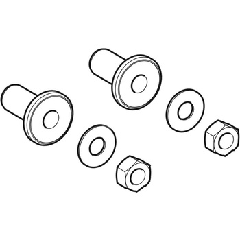 Zestaw tulejek izolacyjnych akustycznych do Geberit AquaClean Mera / Sela