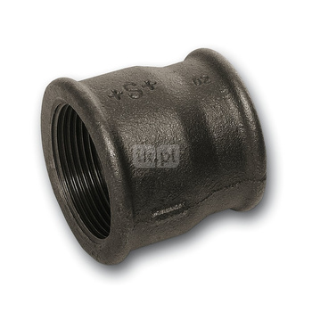 Mufa SANHA 240# redukcja, żeliwo (czarny), 1 1/2'' x 1/2'' (GW)