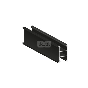 Szyna montażowa ryflowana SM-30X50/3700 AL KLIK czarna