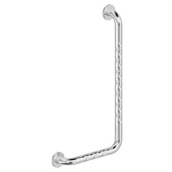 Poręcz ścienna Koło Lehnen Funktion, B37.5cm, H68cm, T8cm, prawa, stal nierdzewna gładka